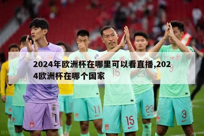 2024年欧洲杯在哪里可以看直播,2024欧洲杯在哪个国家