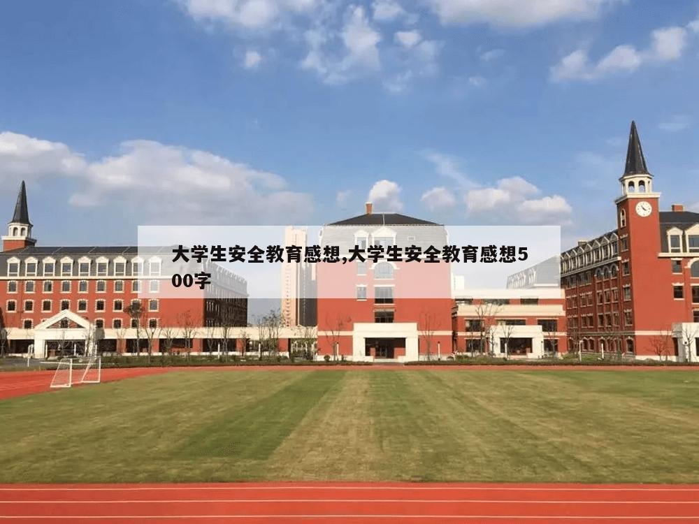 大学生安全教育感想,大学生安全教育感想500字