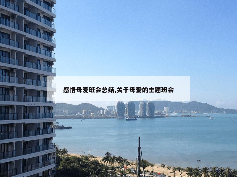 感悟母爱班会总结,关于母爱的主题班会